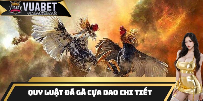 Quy luật đá gà cựa dao chi tiết nhất hiện nay